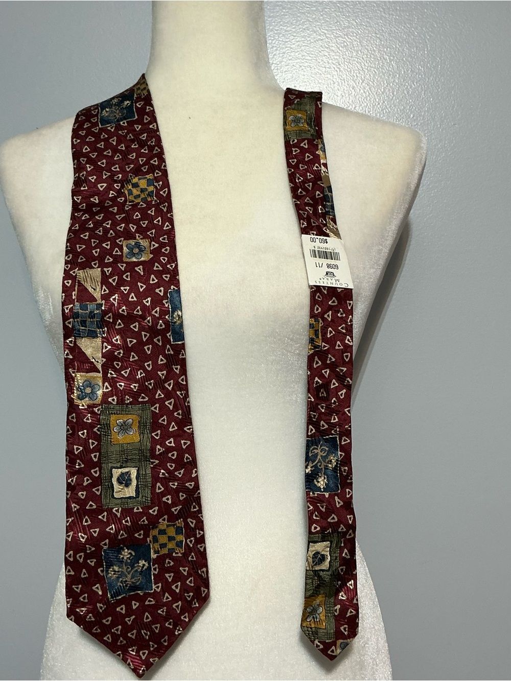 Countess Mara Impression vintage tie NWT